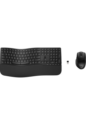 HP Комплект клавіатура та миша НР 680 Comfort Dual-Mode, BT, EN/UK, чорний