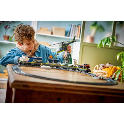 LEGO Конструктор LEGO City Пограбування поліцейського поїзда