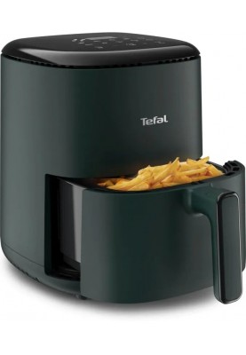 Tefal Мультипіч EasyFry Compact, 1300Вт, чаша-3л, сенсорне керув., пластик, темно-зелений