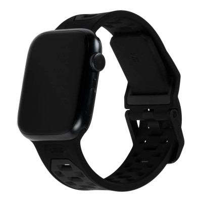UAG Ремінець для Apple Watch Ultra 49/45/44/42mm Civilian Silicone, Graphite/Black