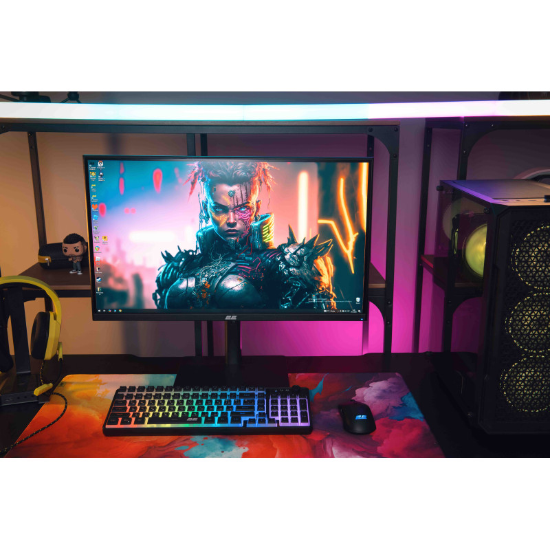 2E Монітор 27" H2724B D-Sub, HDMI, DP, IPS, 2560x1440, 100Hz, FreeSync