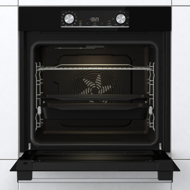 Gorenje Комплект (духовка + поверхня електричні BOSX6737E06BG + ECT43X), 738885, чорний