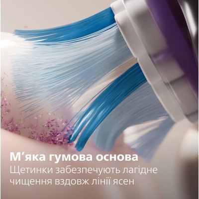 Philips Щітка зубна електр., Sonicare 7100 Series, 62т. колів/хв, насадок-1, футляр, чорний