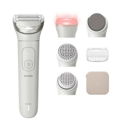 Philips Епілятор Philips Series 9900 дисковий, акумул., пінцет.-32, волог.+сух., насадок-6, футляр, білий
