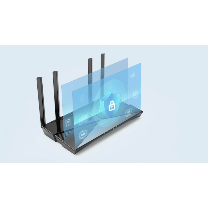 TP-Link Маршрутизатор EX220 AX1800 4xGE LAN 1xGE WAN TR-069