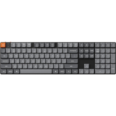 Keychron Клавіатура механічна K5 Max 104Key, Gateron MX 2.0 Brown, WL/BT/USB-A, QMK, RGB, чорний