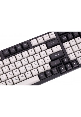 Akko Клавіатура механічна 3098S Dracula 98Key, CS Silver, USB-A, Hot-swappable, EN/UKR, RGB, Чорний