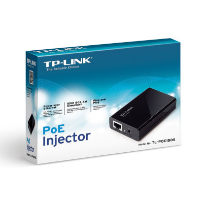 TP-Link PoE-Інжектор 2x1GE, 48V DC, 15.4W