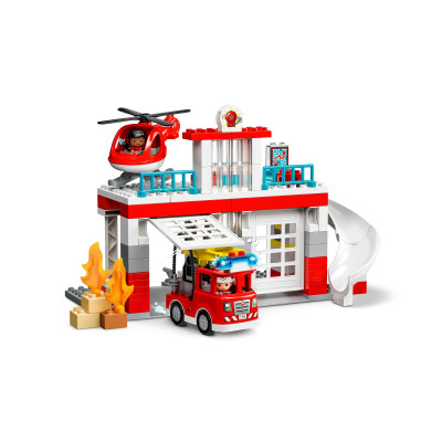 LEGO Конструктор DUPLO Пожежна частина та гвинтокрил