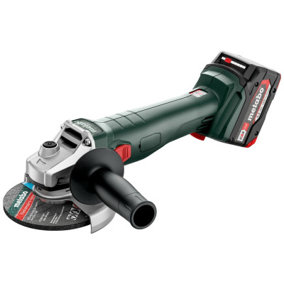 Metabo Шліфмашина кутова акумуляторна W 18 L 9-125 QUICK, 125мм, Li-Power, 2*18В, 5.2Аг, 2.3кг