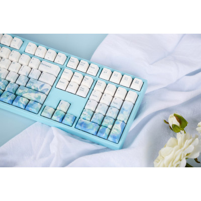 Varmilo Клавіатура механічна MA108 Jasmine 108Key, EC V2 Ivy, USB-A, EN, White Led