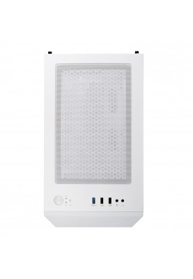 SilverStone Корпус FARA FAH1MW-PRO, без БЖ, 1xUSB3.0, 2xUSB2.0, 3x120mm ARGB fan, TG Side Panel, mATX, White