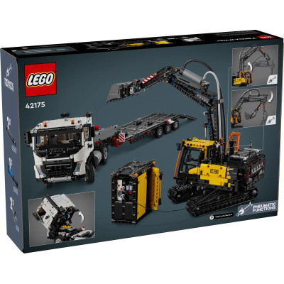 LEGO Конструктор Technic Вантажівка Volvo FMX та Електричний екскаватор EC230
