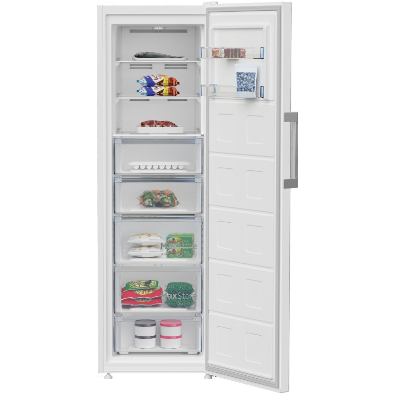 Beko Морозильна камера Beko, 187x61x71, 286л, 1дв., A+, NF, білий
