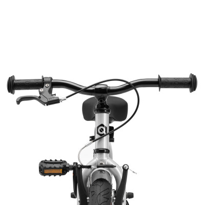 Miqilong Дитячий велосипед ST 12" сріблий