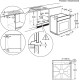 Electrolux Духова шафа електрична, 65л EOF3H50BK