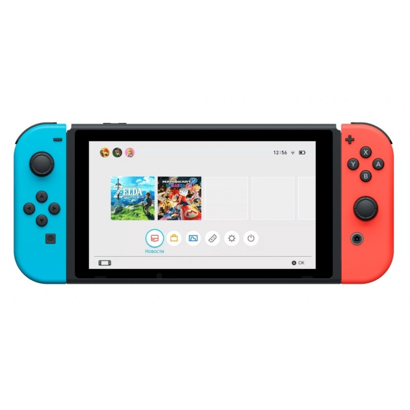 Nintendo Ігрова консоль Switch (неоновий червоний/неоновий синій)