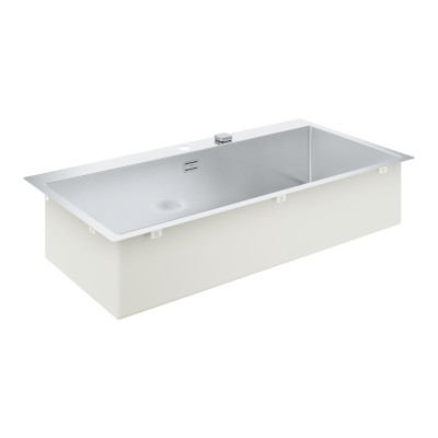 Grohe Мийка кухонная K800, нерж.сталь, прямокут., без крил, 1024x510x200мм, чаша - 1, врізна, нержавіюча сталь