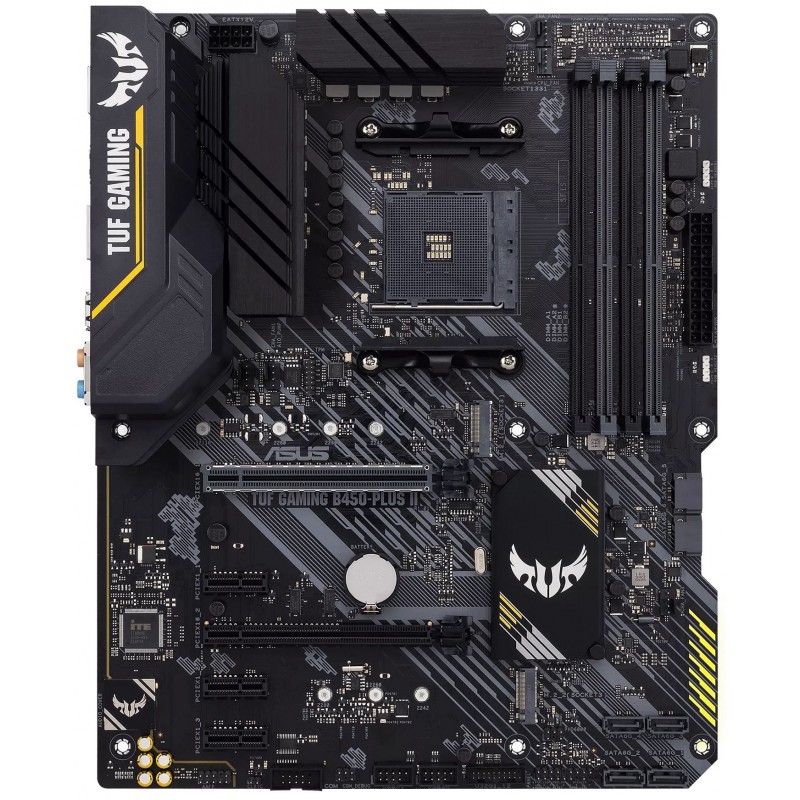 ASUS Материнcька плата TUF GAMING B450-PLUS II sAM4 B450 4xDDR4 HDMI-DP ATX