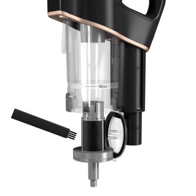 Miele Пилосос безпровідний SQLL0 36 Duoflex HX1 TotalCare, 210Вт, сухе прибирання, контроль пилок -0,3л, автон. робота до 12/55хв, Hygiene Lifetime, Vortex, щітка Multi Floor, чорно-золотий Miele Пилосос безпровідний SQLL0 36 Duoflex HX1 TotalCare, 210Вт, сухе прибирання, контроль пилок -0,3л, автон. робота до 12/55хв, Hygiene Lifetime, Vortex, щітка Multi Floor, чорно-золотий