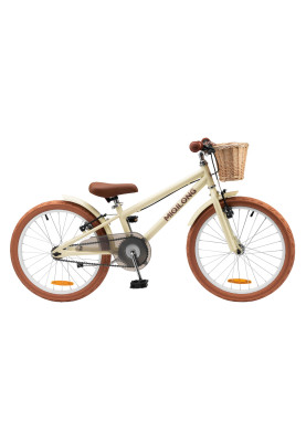 Miqilong Дитячий велосипед RM 20" бежевий
