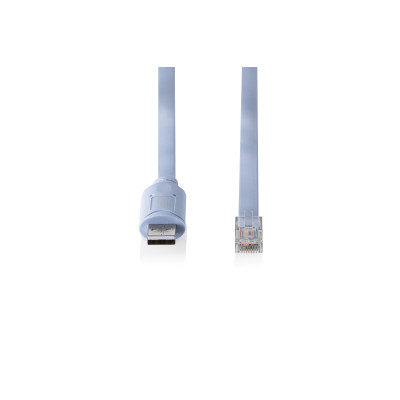 Digitus Адаптер USB 2.0 > RJ45 (M/M), FT232RNL, 1.8m