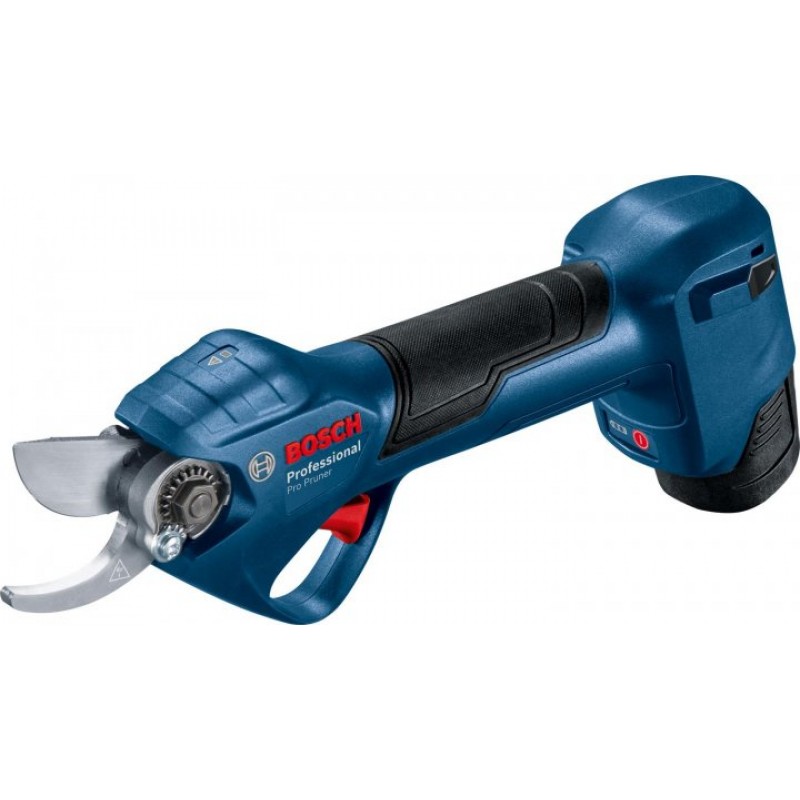 Bosch Секатор Pro Pruner акумуляторний, 12В, 3.0 Ач, до 25мм, 1кг, сет. 2 ак.