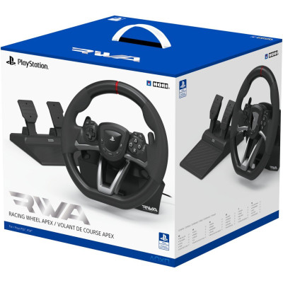 Hori Кермо та педалі Racing Wheel Apex для ПК та Playstation 5 Hori Кермо та педалі Racing Wheel Apex для ПК та Playstation 5