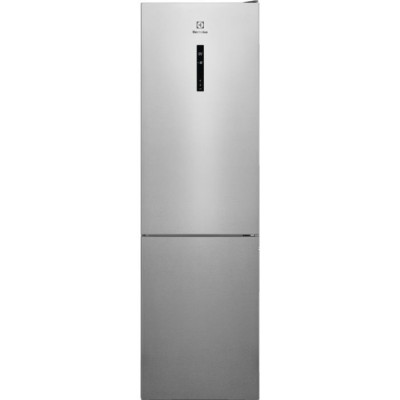 Electrolux Холодильник з нижн. мороз., 201x60х66, холод.відд.-244л, мороз.відд.-94л, 2дв., E, Combi, інв., диспл зовн., зона св-ті, нерж
