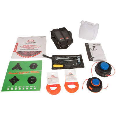 Vitals Тример садовий бензиновий Vitals Master BK 523n 1.5кВт/2.0к.с. 52см3 25.5см ніж/ліска 43см 9.7кг