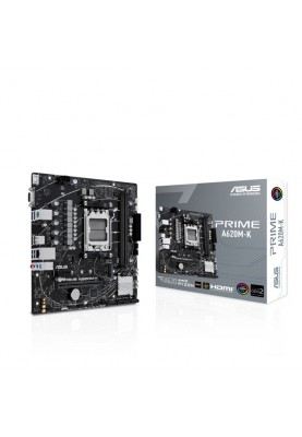 ASUS Материнcька плата PRIME A620M-K sAM5 A620 2xDDR5 HDMI D-Sub mATX