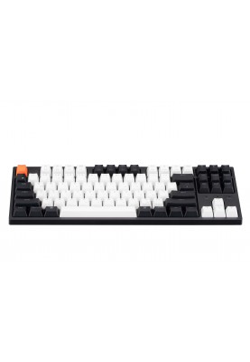 Keychron Клавіатура механічна C1 87Key, Gateron G Pro Brown, Hot-Swap, USB-A, EN/UKR, RGB, Black