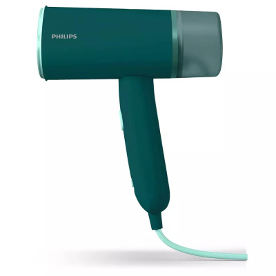 Philips Відпарювач компактний Series 3000, 1000Вт, 120мл, паровий удар -20гр, нерж. сталь, аквамарін