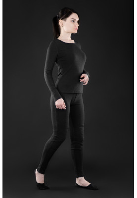 2E Tactical Жіноча термобілизна з підігрівом eFiber for Women Black, розмір S