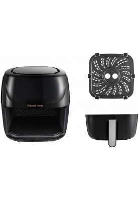 Russell Hobbs Мультипіч SatisFry Air Medium, 1350Вт, чаша-4л, сенсорне керув., алюміній/пластик,чорно-сірий