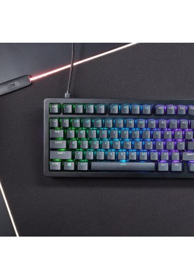 HyperX Клавіатура механічна Alloy Rise 75key, Red, USB-A, EN/UA, RGB, чорний