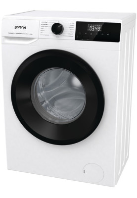 Gorenje Пральна машина фронтальна, 8кг, 1400, A+++, 55см, дисплей, пара, інвертор, білий