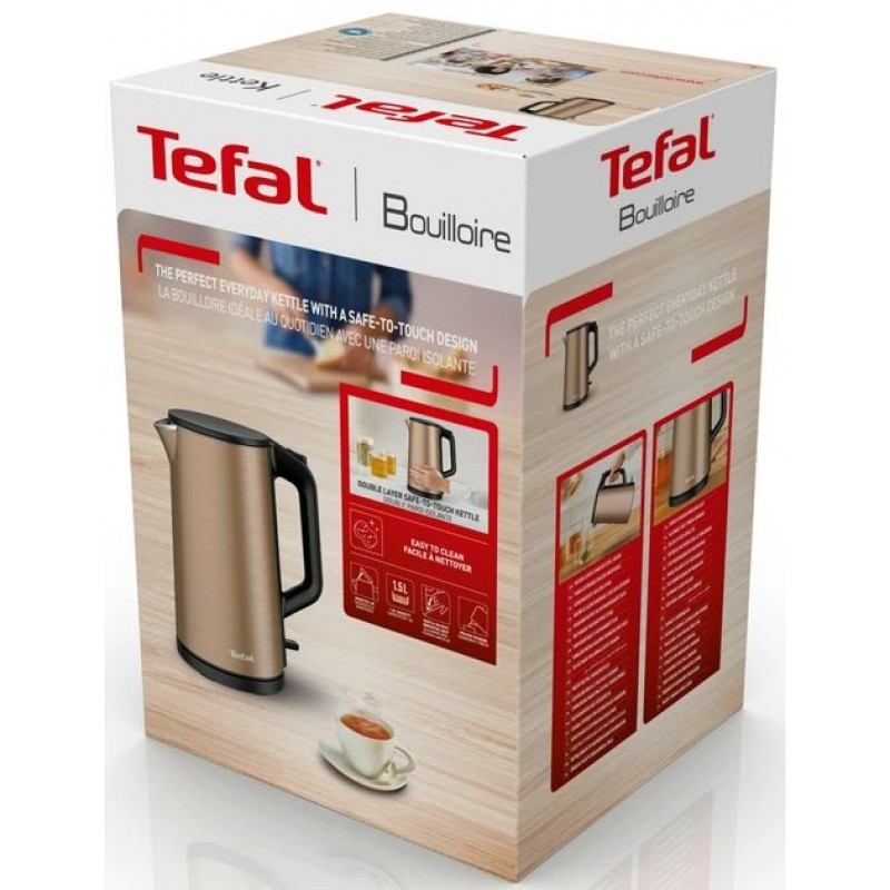 Tefal Електрочайник DOUBLE LAYER SS KI583C10