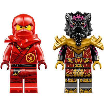 LEGO Конструктор Ninjago Кай та Рас: Битва на машині та мотоциклі
