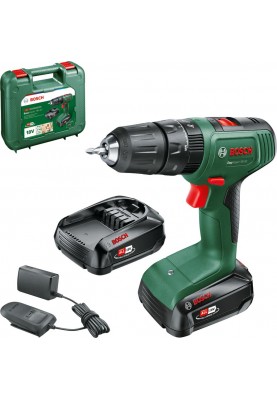 Bosch Шурупокрут-дриль акумуляторний EasyImpact 18V-40 18В 2х1.5А·год 20·38Нм 0-430·0-1650об·хв кейс ЗП 1.4кг