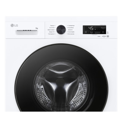 LG Пральна машина фронтальна, 9кг, 1400, A, 55см,