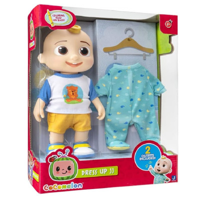 CoComelon Ігровий набір Large Doll Dress Up JJ Одягни Джей Джея з аксесуарами