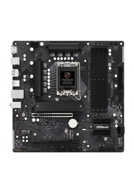 ASRock Материнська плата B760M PG LIGHTNING s1700 B760 4xDDR5 M.2 HDMI DP mATX