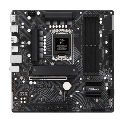ASRock Материнська плата B760M PG LIGHTNING s1700 B760 4xDDR5 M.2 HDMI DP mATX