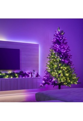 Twinkly Гірлянда Smart LED Twinkly tree Strings RGB 500 налаштована на 2.1м ялинці