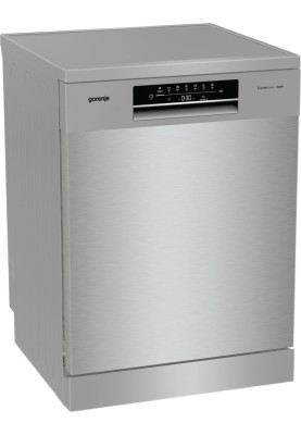 Gorenje Посудомийна машина, 16компл., A++, 60см, дисплей, 3 кошики, AquaStop, сірий