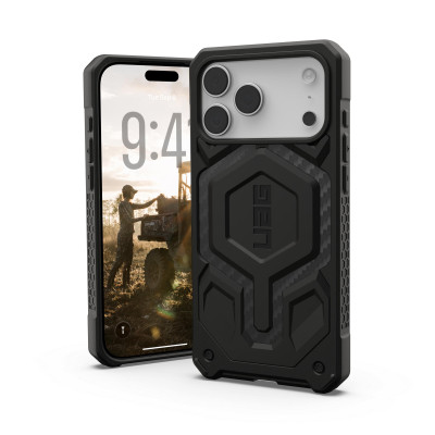 UAG Чохол для iPhone 17 Pro Max, Monarch Pro MagSafe, Carbon Fiber