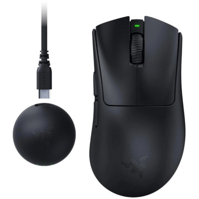 Razer DeathAdder V4 Pro Gen-2, USB-A/WL, чорний