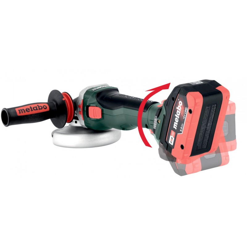 Metabo Шліфмашина кутова акумуляторна WVB 18 LTX BL 15-125 Quick