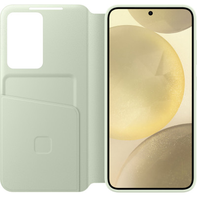 Samsung Чохол для Galaxy S24 (S921), Smart View Wallet Case, зелений світлий